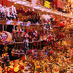 Etal marché de Noël à Strasbourg