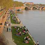 Quais de Garonne à Toulouse