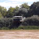 Carrelet sur la Garonne