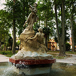 Fontaine parc Perpignan
